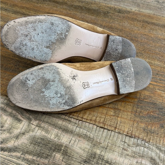 Gianvito Rossi Light Brown Suede Loafers size 37 - Picture 7 of 8